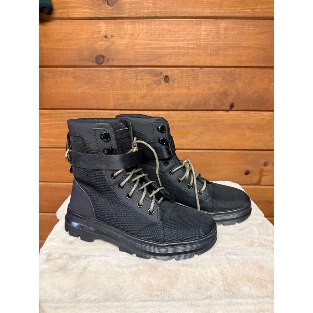 Dr. Martens Womans Combs Tech casual boots  black Sz 7 NWOT